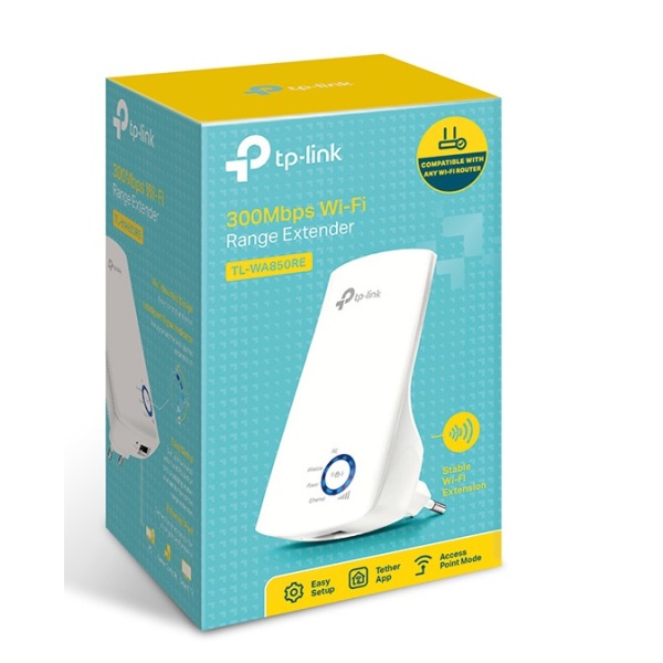 REPETIDOR DE WI-FI  -  TL-WA850RE 300Mbps