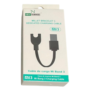 CABLE NEW SCIENCE – MI BAND 3 / USB M3