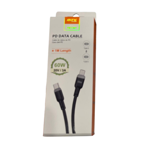CABLE MTK – TIPO C+TIPO C  60W  1M