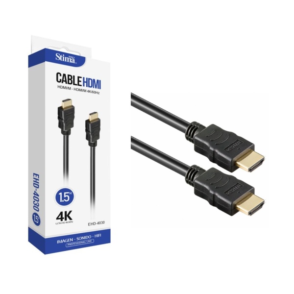 CABLE HDMI 1,5M  EHD-4030