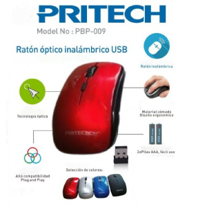RATÓN ÓPTICO PRITECH – INALAMBRICO