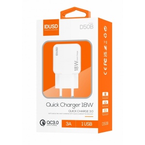 CARGADOR RED IDUSD – USB / D50B  18W