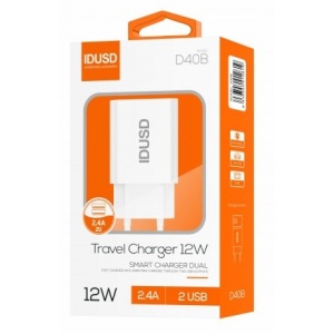 CARGADOR RED IDUSD – USB / D40B  12W