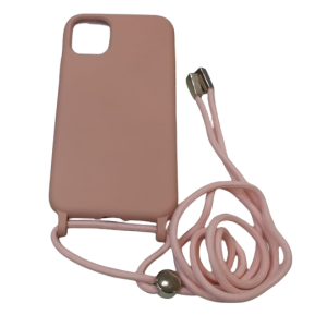 CARCASA IPHONE 11- CASE COLGANTE ROSA