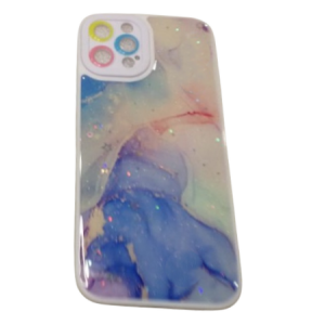 CARCASA IPHONE 12 PRO - BRILLO LATERAL BLANCO