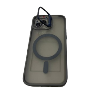 CARCASA IPHONE 12 PRO / IPHONE 12 – MAGNETICA SOPORTE CONTORNO NEGRO