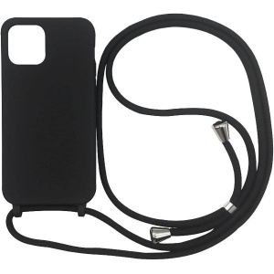 CARCASA IPHONE 13 PRO - CASE - COLGANTE NEGRO
