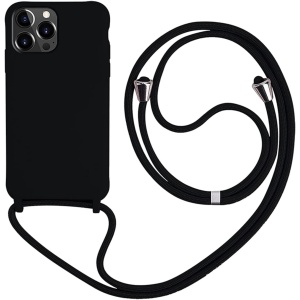 CARCASA IPHONE  13 PRO MAX - CASE - COLGANTE NEGRO