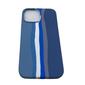 CARCASA IPHONE 13 PRO MAX- RALLAS AZULES