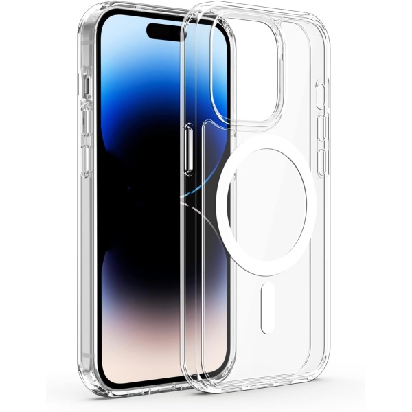 CARCASA IPHONE 13/14 - MAGNETICA TRANSPARENTE