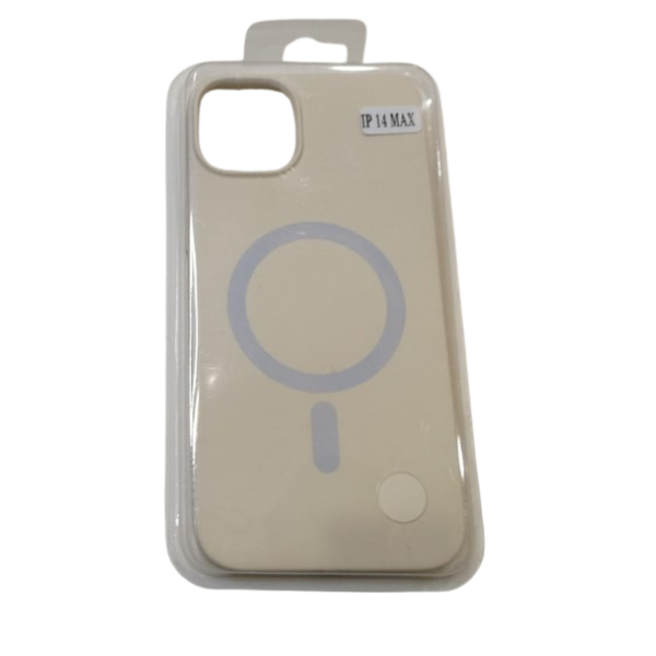 CARCASA IPHONE 14 PLUS - MAGNETICA BEIGE