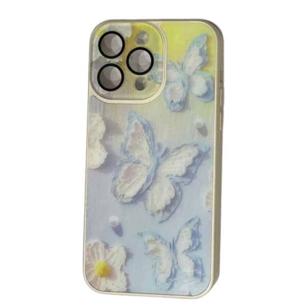 CARCASA IPHONE 14 PRO MAX - DIBUJO MARIPOSAS