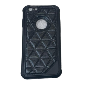 CARCASA IPHONE 6 - PIEL NEGRA