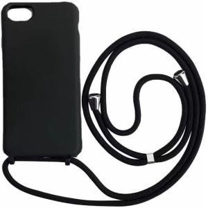 CARCASA IPHONE 7/8 PLUS -  CASE COLGANTE NEGRO