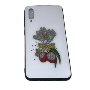 CARCASA SAMSUNG A50 / A30s - DIBUJO BRILLO CORAZON