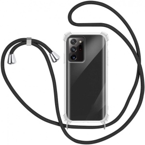 CARCASA SAMSUNG NOTE 20 ULTRA - CORDÓN NEGRO
