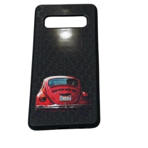 CARCASA SAMSUNG S10 - DIBUJO 3D COCHE ROJO