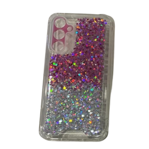 CARCASA SAMSUNG A54 5G - BRILLO ROSA-PLATA