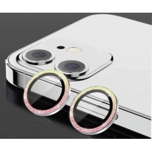 CRISTAL TEMPLADO CAMARA INDIVIDUAL – IPHONE 11 / 12 / 12 MINI BRILLO ARCOIRIS