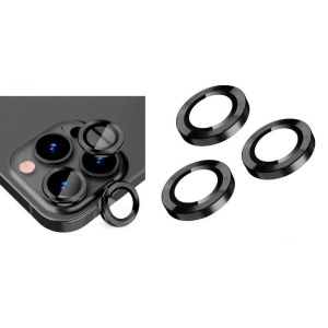 CRISTAL TEMPLADO CAMARA INDIVIDUAL – IPHONE 12 PRO MAX NEGRO