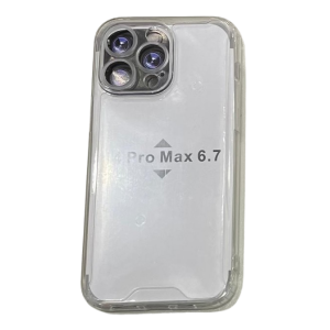 FUNDA IPHONE 14 PRO MAX - SILICONA ANTISHOCK