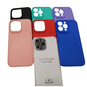 FUNDA IPHONE 14 PRO MAX - SILICONA