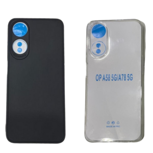 FUNDA OPPO A58 5G - A78 5G - SILICONA