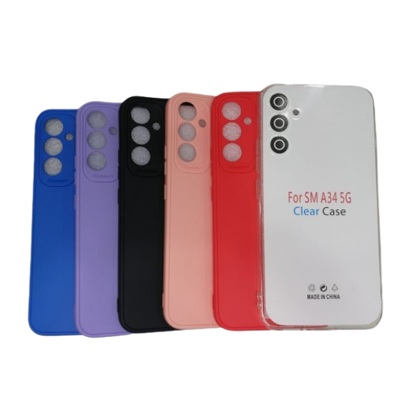 FUNDA SAMSUNG A34 5G - SILICONA