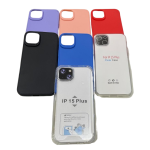 FUNDA IPHONE 15 PLUS - SILICONA