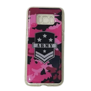 CARCASA SAMSUNG S8 PLUS - DIBUJO ROSA ARMY