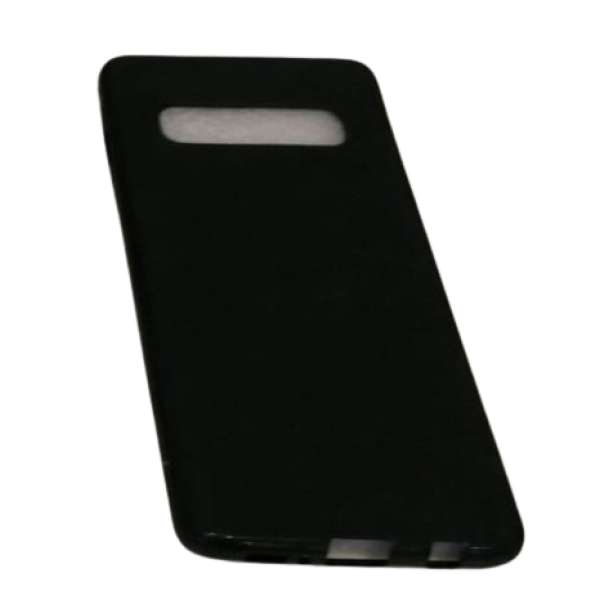 FUNDA SAMSUNG S10 PLUS - SILICONA NEGRA