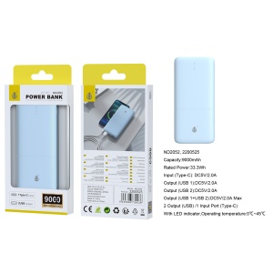 BATERIA EXTERNA (Power Bank) – 9000 mAh – ONE PLUS