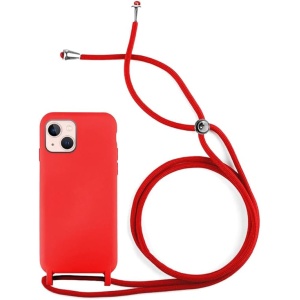CARCASA IPHONE 15 PLUS - CASE COLGANTE ROJO