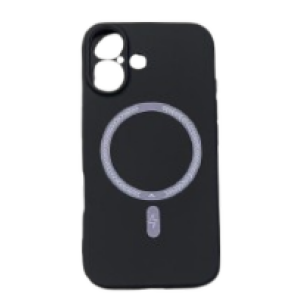 CARCASA IPHONE 16 - MAGNETICA NEGRA