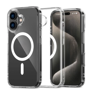 CARCASA  IPHONE 16 PLUS - MAGNETICA TRANSPARENTE