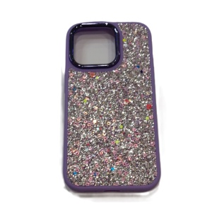 CARCASA IPHONE 15 PRO - BRILLO LILA