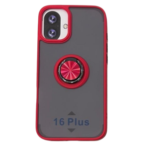 CARCASA IPHONE 16 PLUS - SOPORTE ROJO