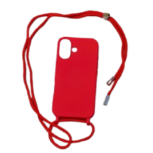 CARCASA IPHONE 16 – CASE COLGANTE ROJO