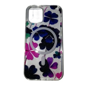 CARCASA IPHONE 12 PRO/12 MAGNETICA FLORES