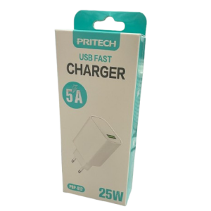 CARGADOR RED PRITECH – USB / 25W  PBP-812