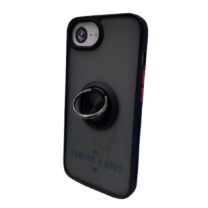 CARCASA  IPHONE 16e – SOPORTE  NEGRO