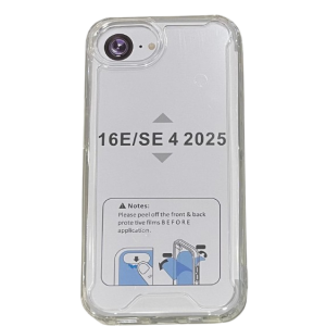 FUNDA IPHONE 16E – SILICONA RIGIDA