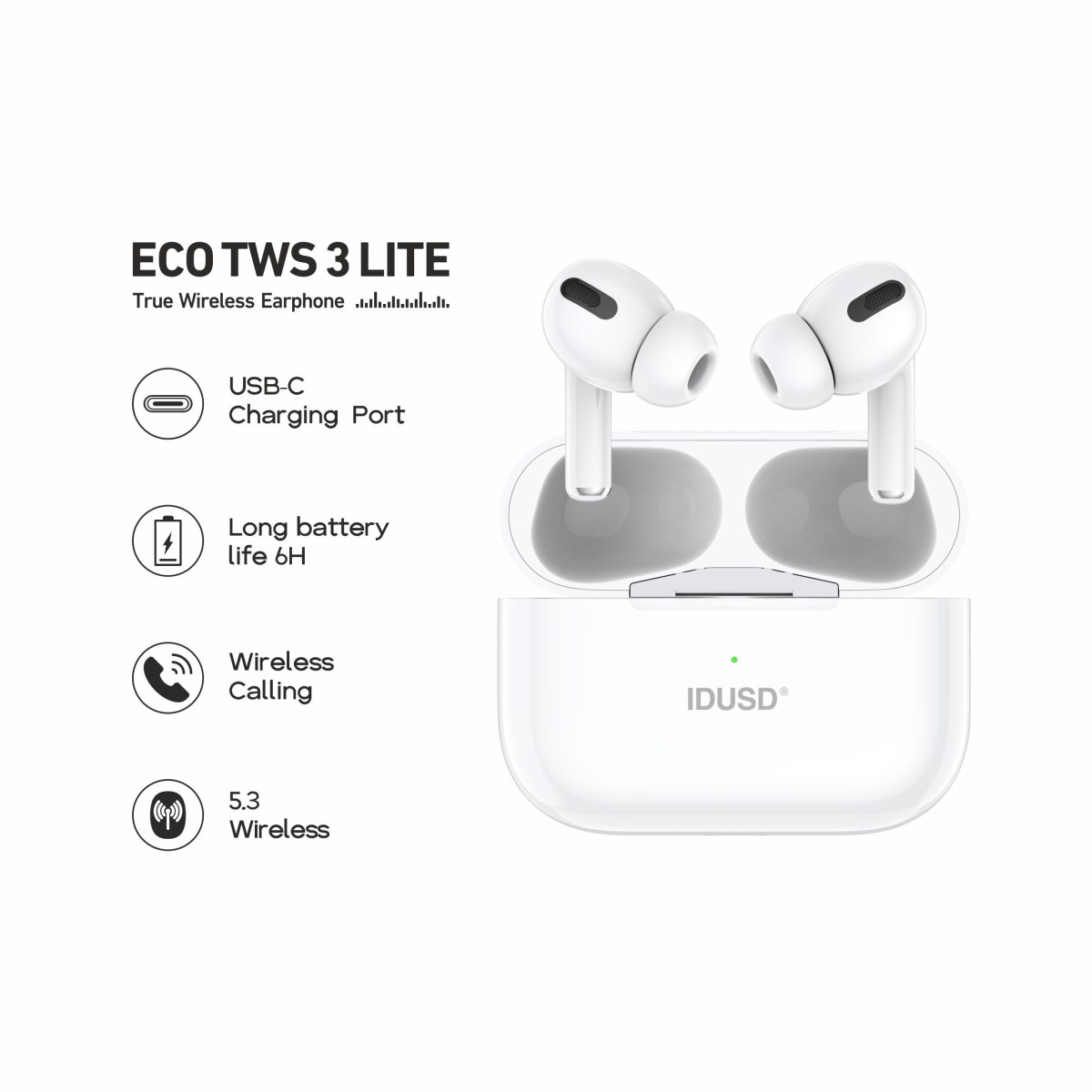 IDUSD – AURICULARES H103B BLUETOOTH - Imagen 2